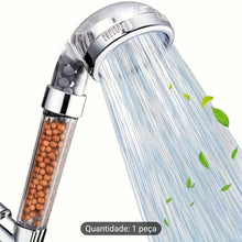 Carregar imagem no visualizador da galeria, Chuveiro Anti-Calcário com Filtro de Pedras Naturais. 🚿💦🛀