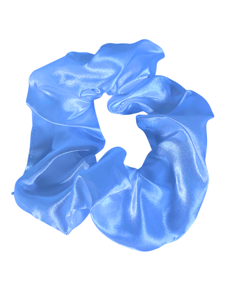 Scrunchie Cetim Branco ✨ Original