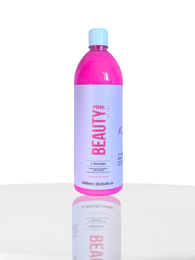 1. Proteína de Hidratação 1000ml,
Prepara os fios para o shampoo, fortalecendo e combatendo pontas ralas, duplas e ressecadas. 🍓