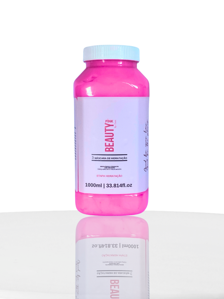 3. Máscara de Hidratação 1000ml, Hidrata profundamente os fios, devolvendo maciez, brilho e saúde ao cabelo ressecado. 🍓