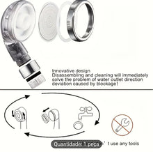 Carregar imagem no visualizador da galeria, Chuveiro Anti-Calcário com Filtro de Pedras Naturais. 🚿💦🛀
