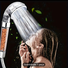 Carregar imagem no visualizador da galeria, Chuveiro Anti-Calcário com Filtro de Pedras Naturais. 🚿💦🛀

